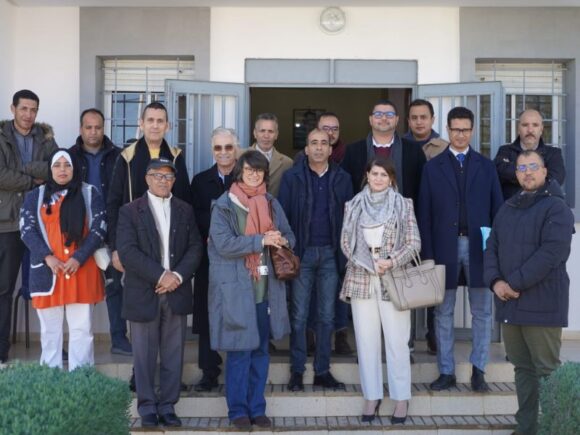 Visite des membres de la Société JESA